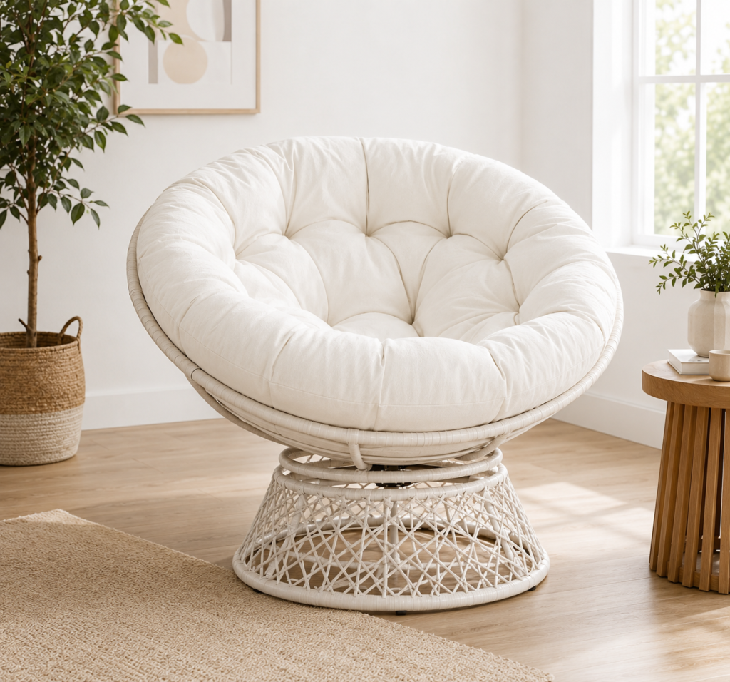 Classic swivel papasan