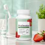 ProDentim oral probiotic supplement bottle review